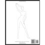 Carnet de Croquis de Mode - Livre de Modèles de Figures pour Designers
