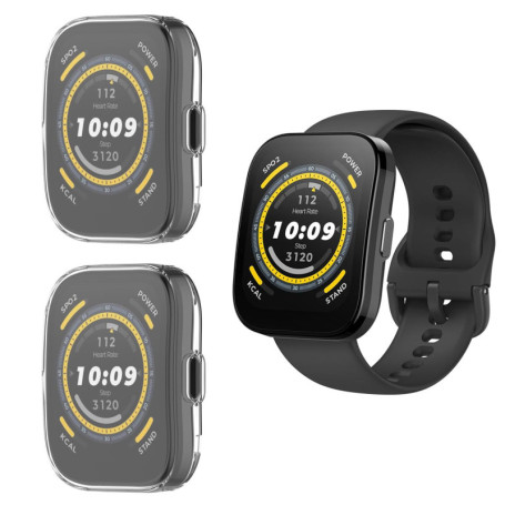 HOMTERN Lot de 2 Coques de Protection TPU pour Amazfit Bip 5