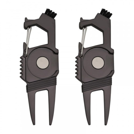 MiOYOOW Outil de Réparation Divot Golf avec Marqueur et Ouvre-Bouteille