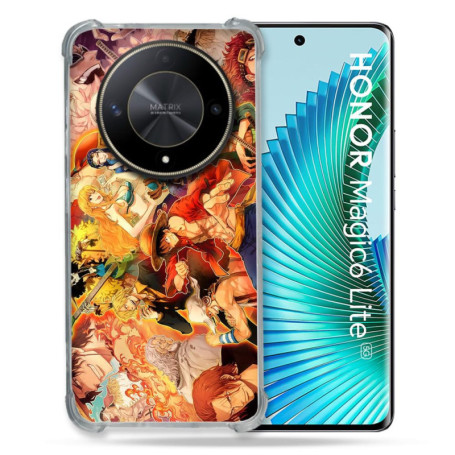 Coque Renforcée Cokitec pour Honor Magic 6 Lite - Design Manga One Piece