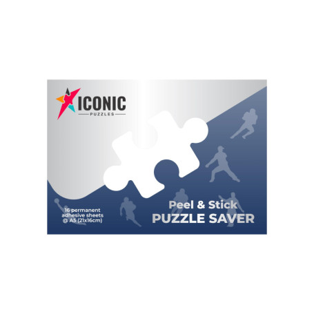 Set de Montage de Puzzle Iconic Puzzles - Accrochez Facilement sans Trous