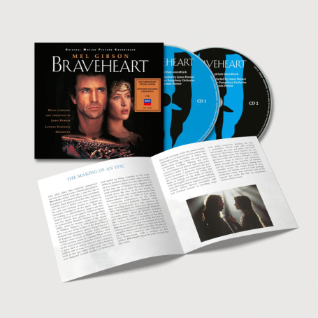 Braveheart - Intégrale de la Bande Originale en Édition 2CD