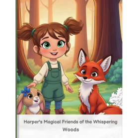 Harper's Magical Adventure : Livre Personnalisé pour Filles de 4 à 9 Ans
