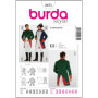 Patron de Couture Burda B2471 - Robe Napoléon pour Adultes 46-58