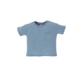 T-shirt bleu en coton pour bébés garçons - DeFacto