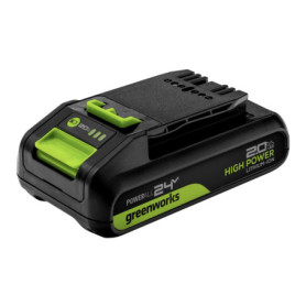 Batterie Rechargeable Greenworks 24V 2Ah - Puissance et Performance pour Outils de Jardin