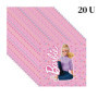 Lot de 20 serviettes en papier multicolores BeenSmile pour fêtes