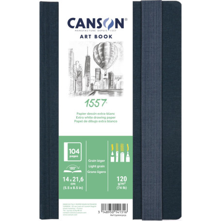 Carnet Canson Art Book 1557 - 104 pages pour croquis et dessin
