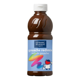 Gouache Redimix Ombre 500ml - Peinture Non Toxique pour Enfants