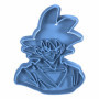 Emporte-pièce Goku Dragon Ball Bleu - Cuticuter