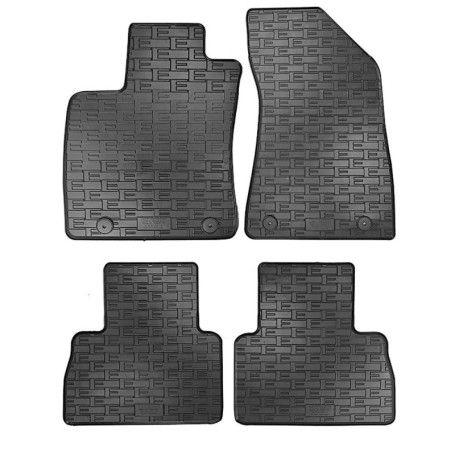 Tapis de Sol en Caoutchouc sur Mesure pour MG ZS (EV) 2019-2024 - Set de 4 Pièces
