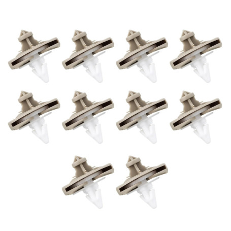 Lot de 10 Clips de Fixation pour Panneaux de Porte VW Golf 3 (91-97)