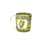 Tasse en Porcelaine Irish Weave avec Motif de Harpe Irlandaise