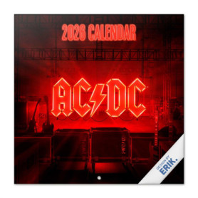 Calendrier Mural 2026 AC/DC - Organisation Originale et Décorative