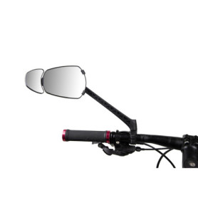 Rétroviseur ZEFAL Espion E100 Cargo pour Vélo Longtail et Cargo - Noir
