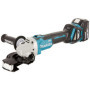 Meuleuse d'angle sans fil Makita 18V Ø125 mm avec 2 batteries 5,0 Ah