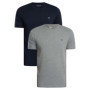 Lot de 2 T-Shirts Emporio Armani pour Homme - Bleu Taille L