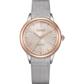 Montre Femme Citizen Eco-Drive L Series - Argent Beige