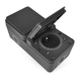 Interrupteur Va-et-Vient Étanche EMOS avec Prise Murale Standard