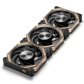Lot de 3 Ventilateurs ARGB 120 mm pour Boîtier PC - darkFlash INF34