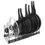Organisateur de Couvercles de Casserole - Rangement Pratique pour Cuisine