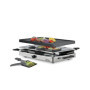 Raclette Spring avec Plaque de Cuisson en Aluminium - Noir