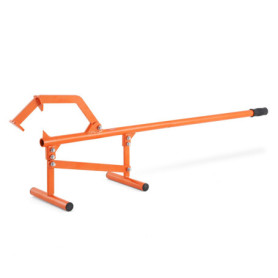 Cric à Bûches VEVOR 1180 mm - Outil de Levage en Acier pour Bûches de 38 cm