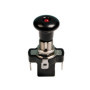 Interrupteur à tirette Pilot avec LED Rouge 12V 10A
