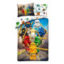 Parure de Lit Réversible LEGO Ninjago Team 140x200 cm en Coton