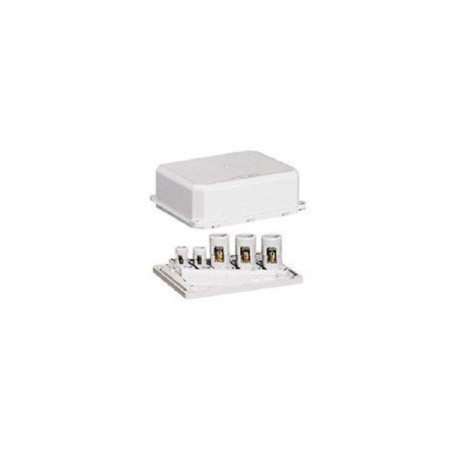 Coffret de Connexion Legrand IP40 - Lot de 10, Blanc, 100x80x36mm