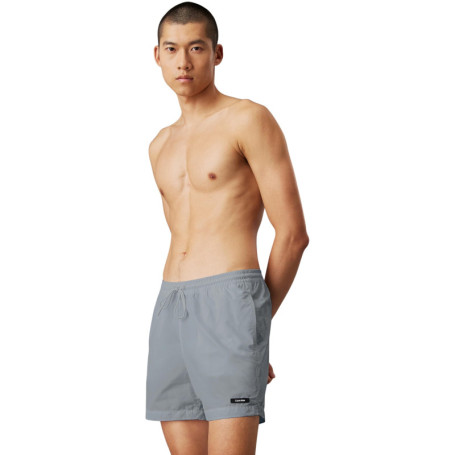 Short de Bain Calvin Klein Homme Gris Quarry - Séchage Rapide
