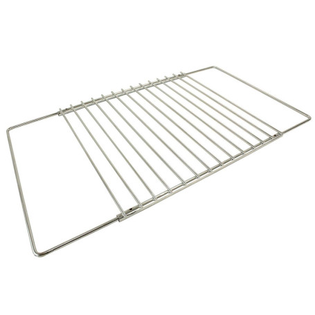 Grille Universelle Extensible en Métal Argenté pour Four