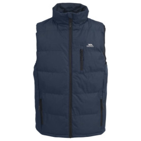 Gilet Rembourré Homme Trespass Clasp Bleu Foncé - Taille XL