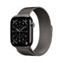 Apple Watch Series 11 GPS + Cellular 46 mm - Montre Connectée Ardoise avec Bracelet Milanais