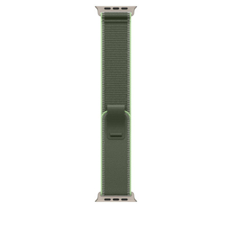 Bracelet Apple Watch Trail Loop 49 mm - Vert Fluo M/L