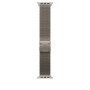 Bracelet Milanais en Titane pour Apple Watch - 49 mm - Naturel