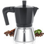 Cafetiere Italienne Induction Cozary en Aluminium et Acier Inoxydable