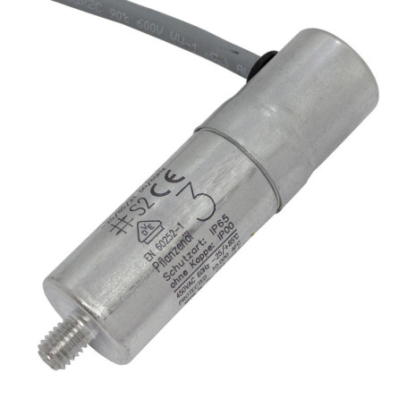 Condensateur Moteur MKP-500 3µF 470V - Boîtier Métallique Lumonic