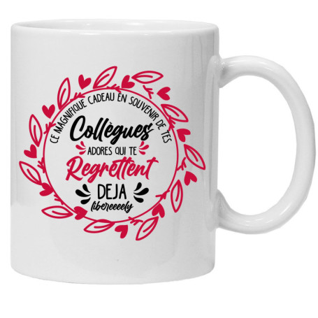 Mug Humour pour Collègue - Idée Cadeau Départ Original