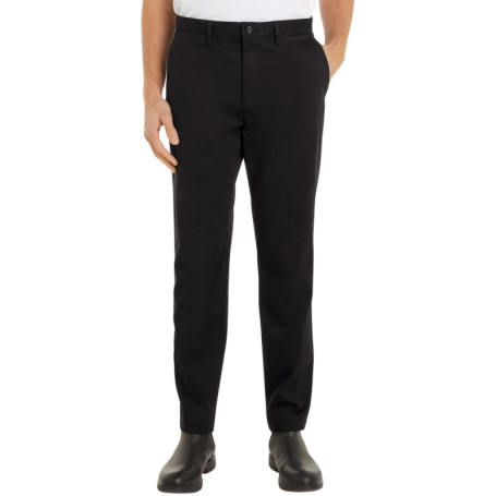 Chino Homme Tapered Fit Noir Tommy Hilfiger