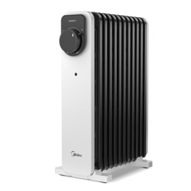 Radiateur à Bain d'Huile Midea 2300W - 11 Ailettes Silencieux pour Bureau et Maison