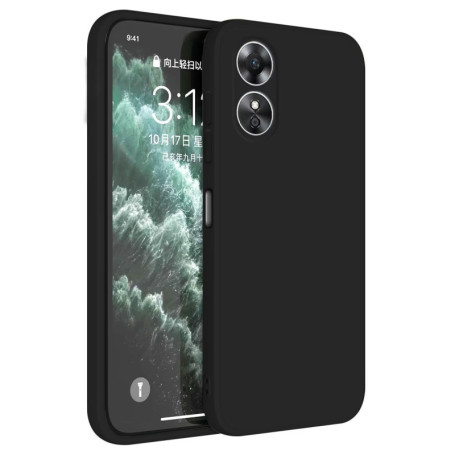Coque de Protection en Silicone TPU pour Oppo A17 - Noir