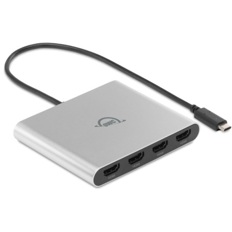 Adaptateur OWC USB-C Quad HDMI 4K - Connectez 4 Moniteurs 60Hz