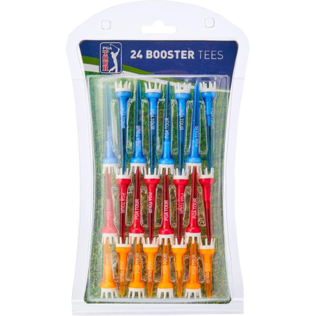 Tees d'appoint PGA Tour - Lot de 24 pour un meilleur drive
