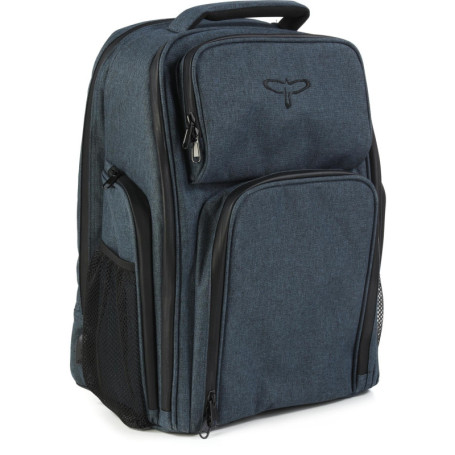 Sac à dos PRS Go-Bag pour musiciens - Grand espace et poches multiples, gris