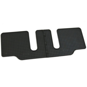 Tapis de Sol en Caoutchouc Noir pour Mazda - Ensemble de 2 Pièces