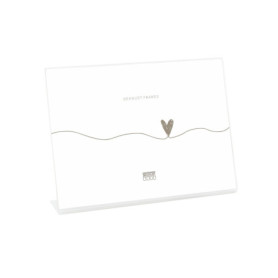 Cadre Photo Horizontal Transparent sur Pied 15 x 20 cm - Deknudt Frames