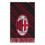 Écharpe Jacquard Officielle AC Milan Rouge/Noir