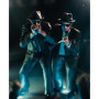 Figurine Chantante Jake et Elwood des Blues Brothers - 18 cm avec Lumière Multicolore