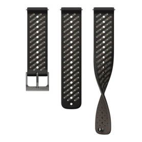 Bracelet en Silicone SUUNTO 22 ATH8 Noir S+M